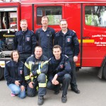 Das Team! Oben v. l. Alexander Piehl, Folker Model, Jan Papke. Unten v. l. Annette Görn, Joachim Pfeil und Philip Willner